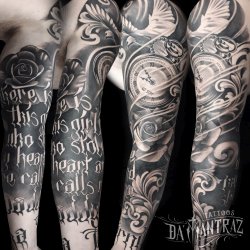 Black Grey Tattoos